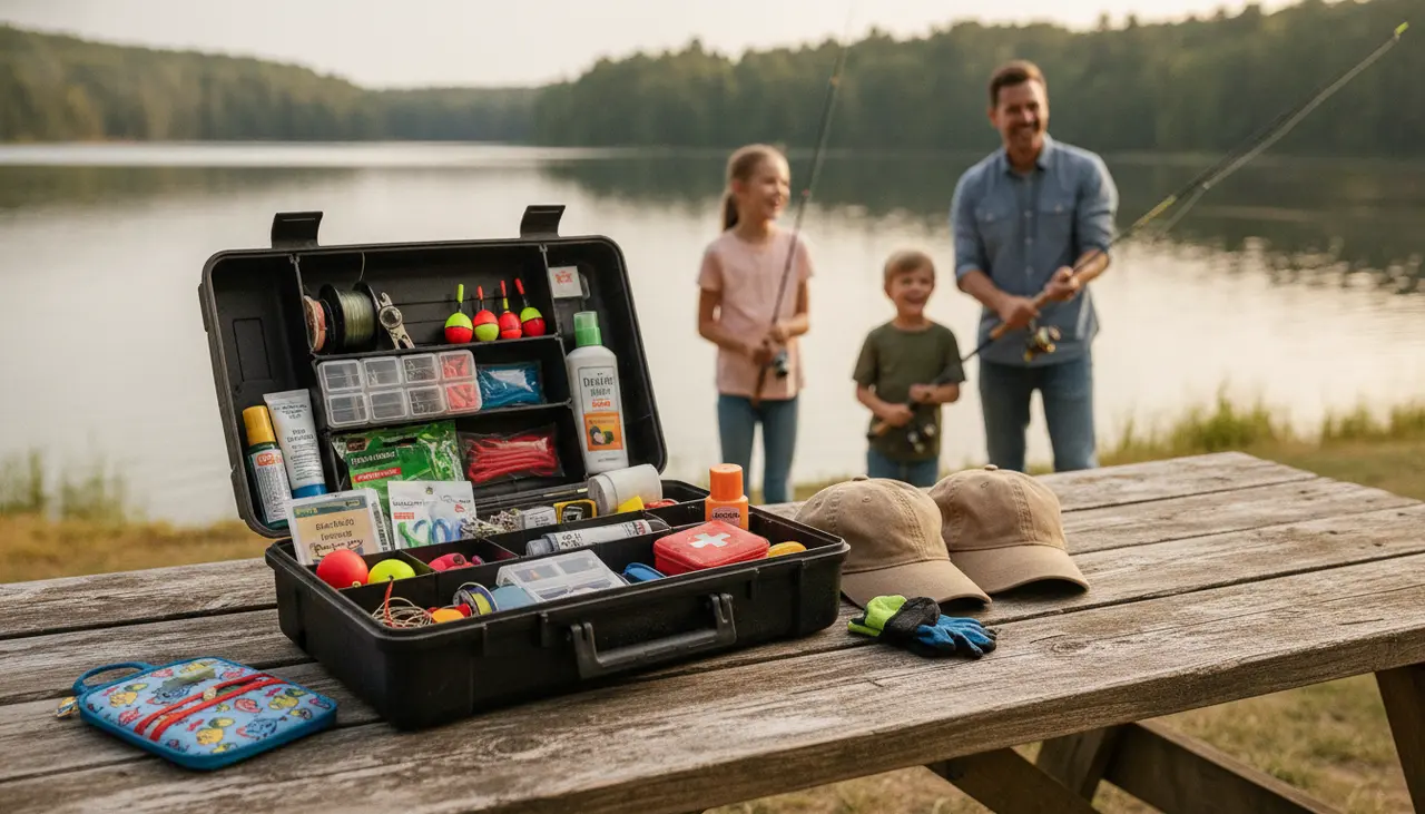 Essential Tackle Box Checklist for Family Trips: A Mom-Approved Guide visual summary