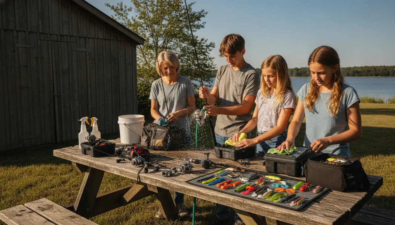 How to Clean and Store Your Gear After the Season: A Family Guide to Making Tackle Last visual summary