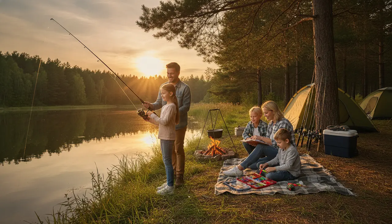 Planning Your First Family Camping and Fishing Weekend: A Stress-Free Guide visual summary