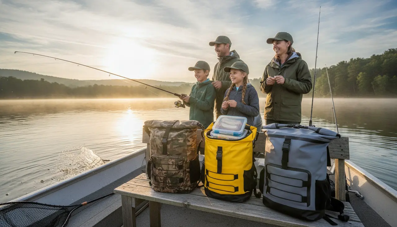 Top 7 Waterproof Backpacks for Fishing Gear: Keep Your Family’s Tackle (and Lunch!) Dry visual summary
